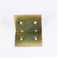 鎳色鐵角碼，家具鐵角碼60*40*40*2.0